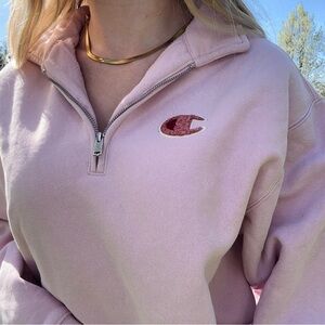 Champion NWOT Reverse Weave Quarter Zip Sweatshirt - Size XS